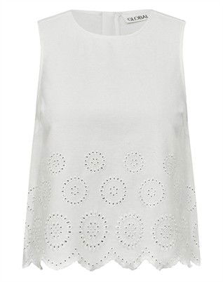 Rihne Scallop Top